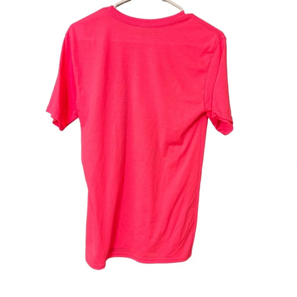 🔹5/$25🔹 Gildan Morgan Wallen Hot Pink Short Sleeve Graphic T Shirt. Size Small - Picture 5 of 7